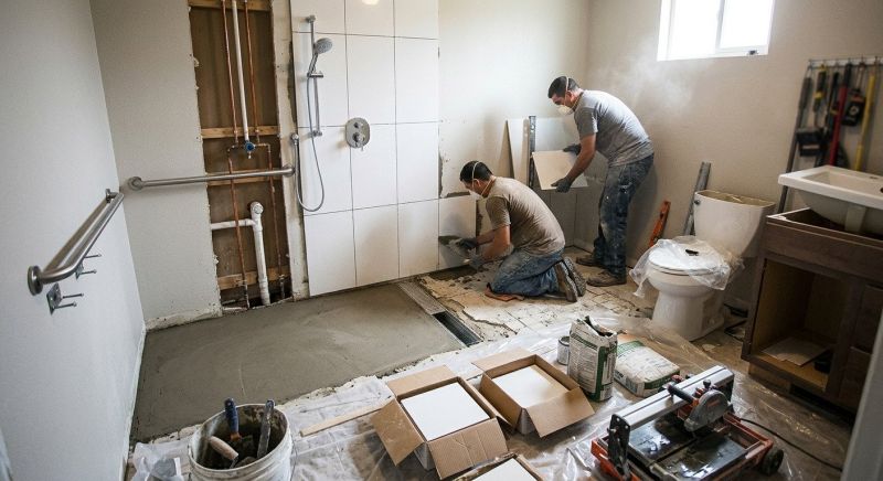 Handicap Bathroom Installation in Alpharetta, GA