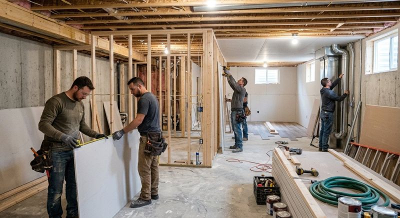 Basement Modification in Alpharetta, GA