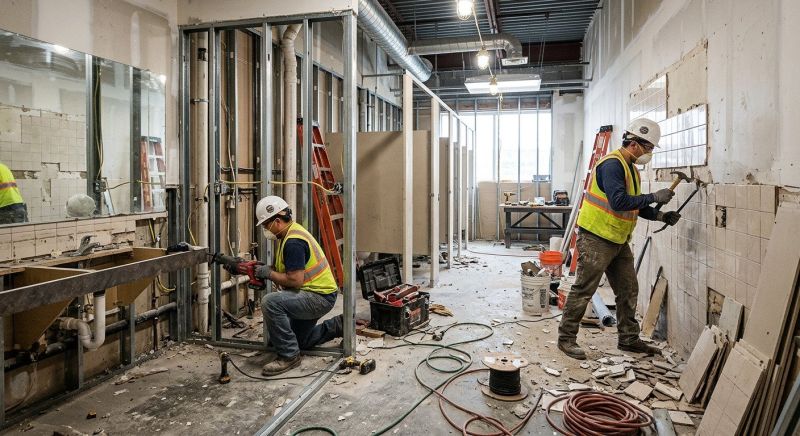 Commercial Bathroom Remodeling in North Charleston, SC